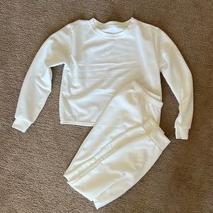 White pajama/lounge set